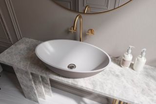 Раковина Holbi Dione 60см белый матовый 1.02.006.11.1